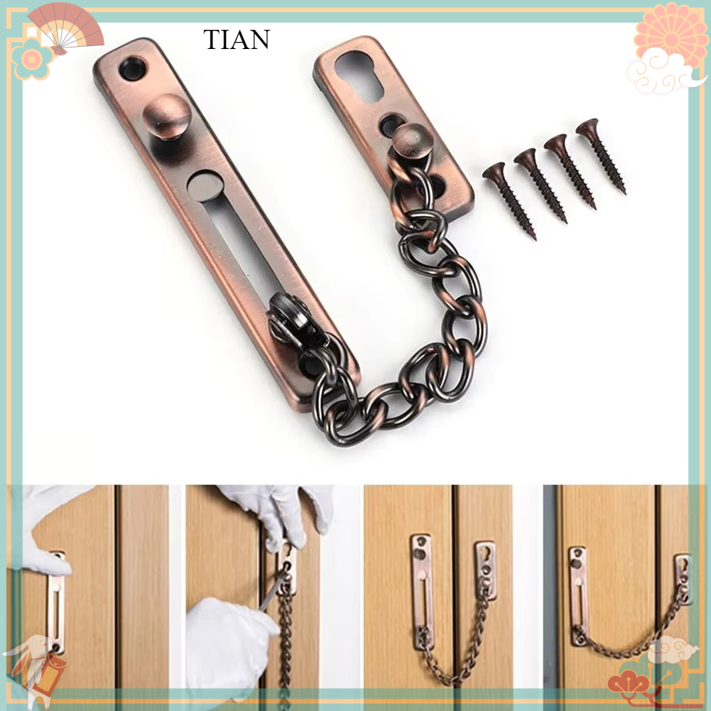 Security Chain Door - Corrente de porta com cadeado, fecho