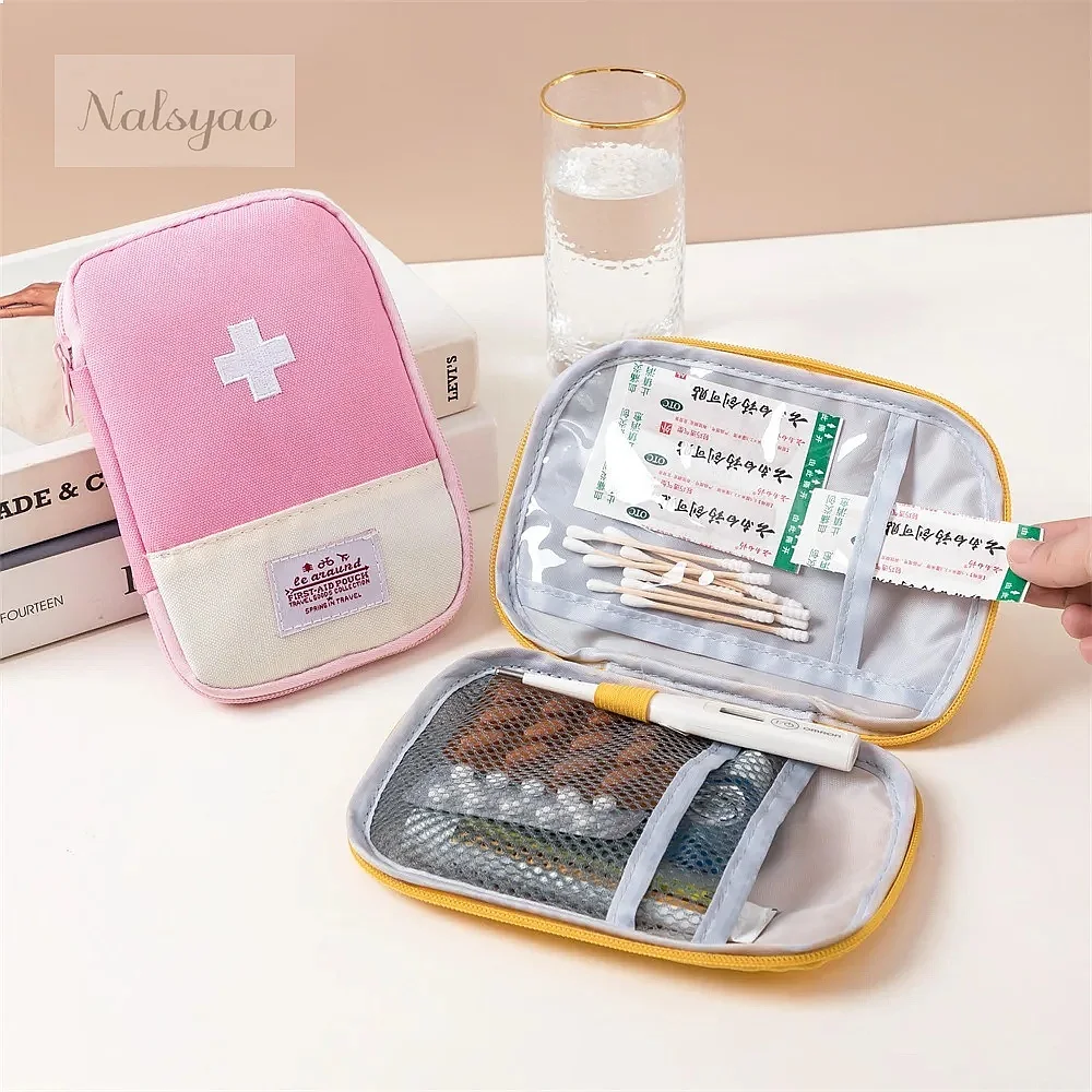 First Aid Bag Kit - 3 peças/conjunto: bolsa de armazenamento médica