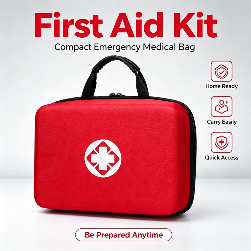 First Aid Bag Kit - Kit de Primeiros Socorros Portátil com