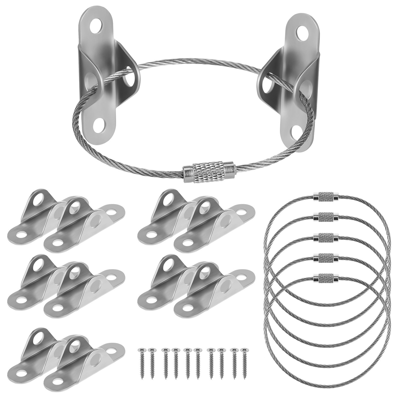 6 conjuntos de âncoras de fixa - Earthquake Anchor Strap avaliação e preço