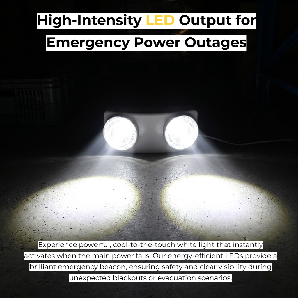 Luz de Emergência LED de Cabeç - Power Outage Light avaliação e preço