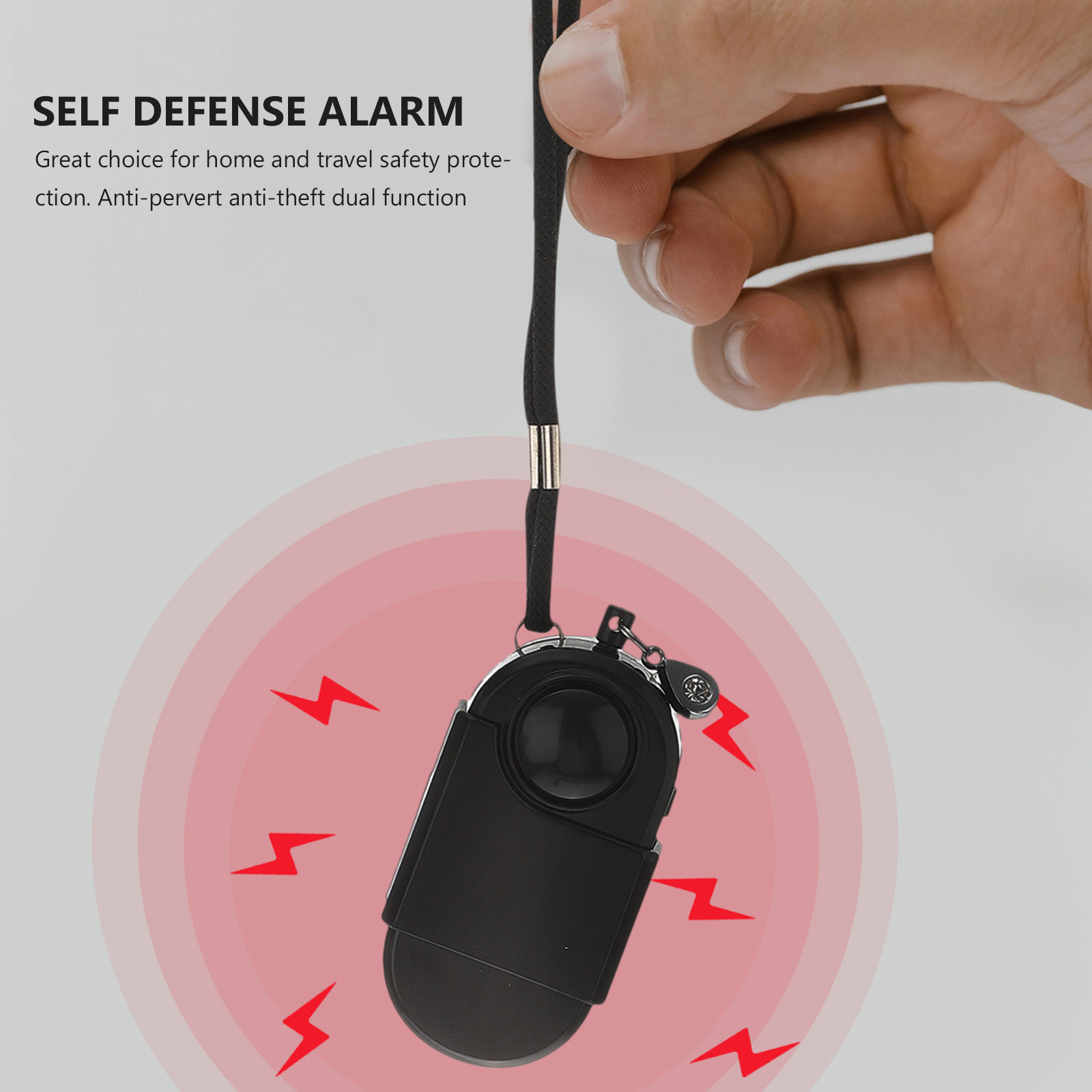 Chaveiro com alarme pessoal de - Personal Alarm Keychain avaliação e preço